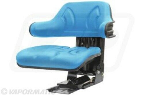 Standard Mechanical Suspension Tractor Seat Blue