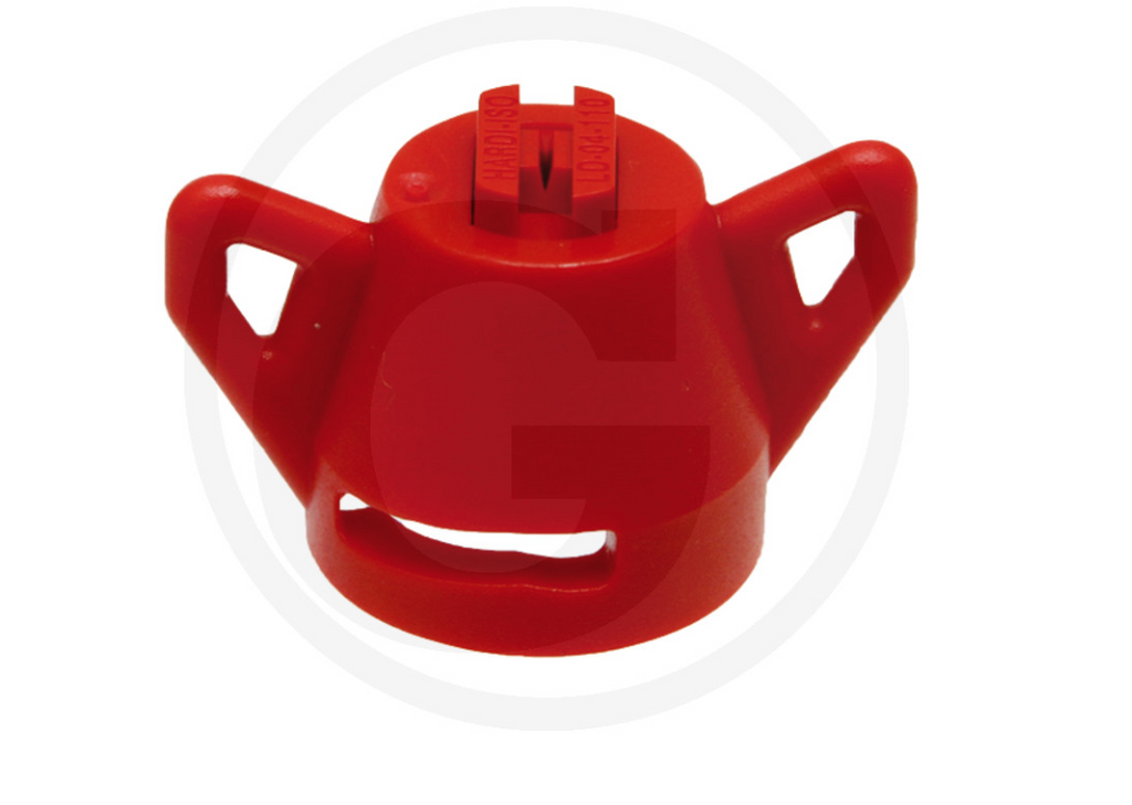Hardi Flat fan nozzle ISO-LD 110-04 Red pack of 6