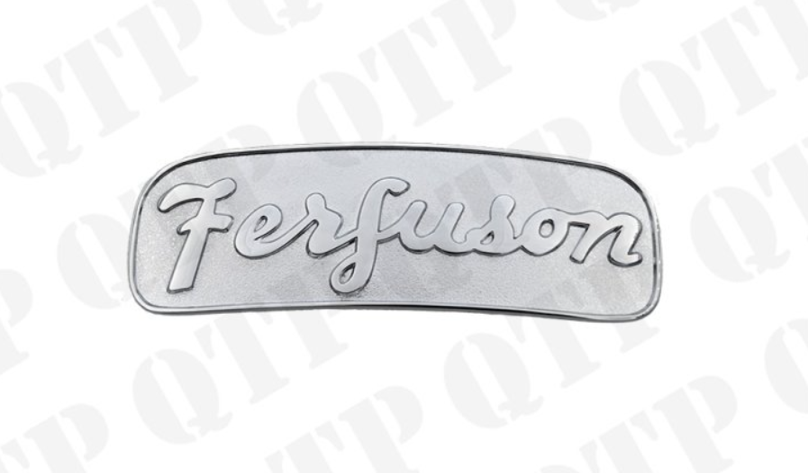 For FERGUSON FE35 4cyl FRONT BADGE CHROME 