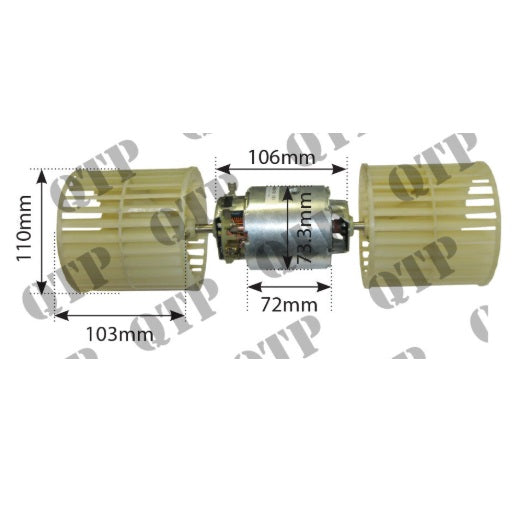 For Massey Ferguson 3000 3600 5400 6100 6200 8100 8200 Series Fan Cab Blower