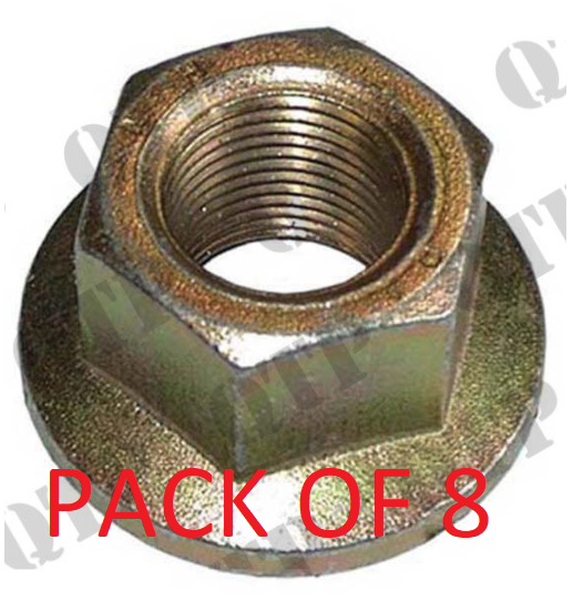 for, Massey Ferguson Wheel Nut 4WD Front PACK OF 8