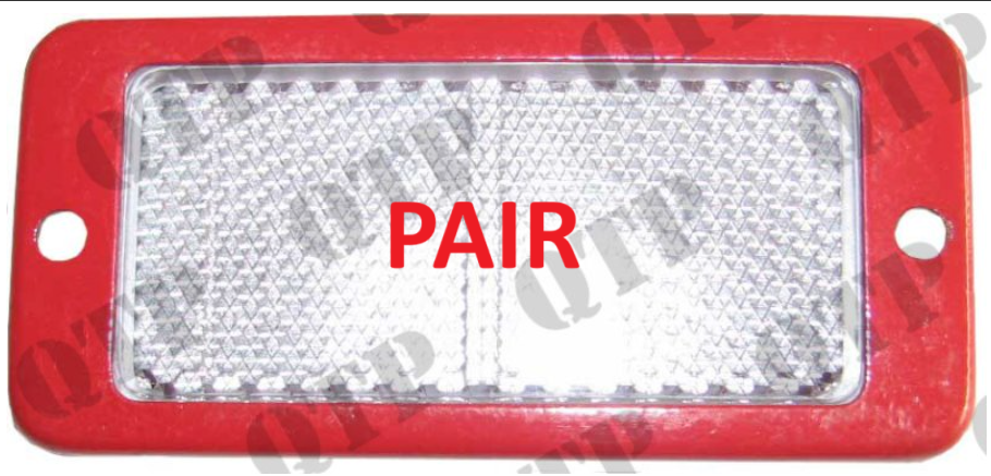 For Massey Ferguson Reflector 100's Mudguard CLEAR PAIR