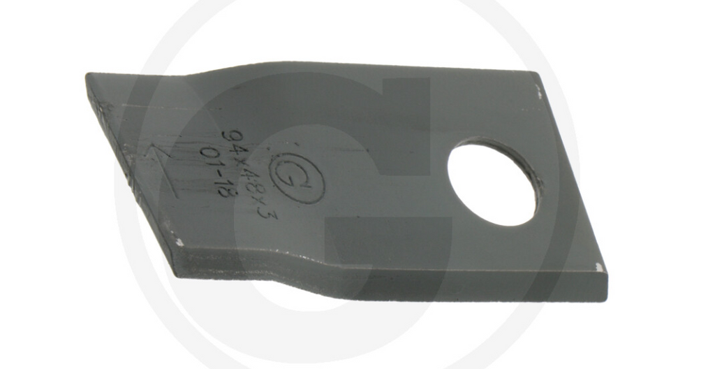 For PZ-Zweegers, Krone, Vicon, Kuhn MOWER BLADES 94 X 48mm (25) Right