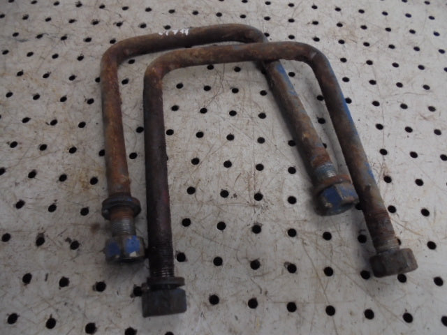 For FORD 4000 4600 4610 HYDRAULIC ARM STABALISER BRACKET 'U' BOLTS PAIR