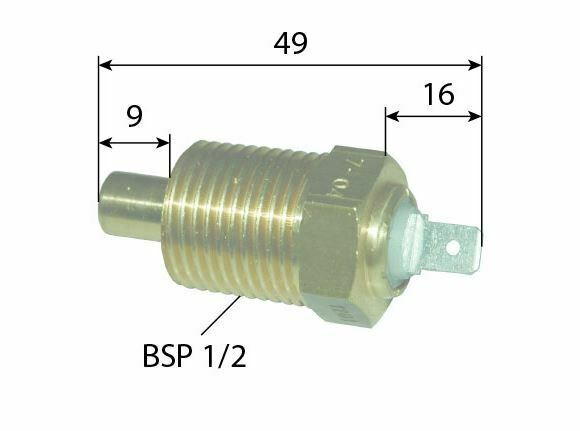 CASE IH TEMPERATURE SENDER UNIT