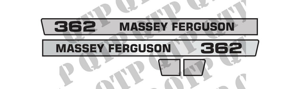 Massey Ferguson 362 Decal Kit Stickers