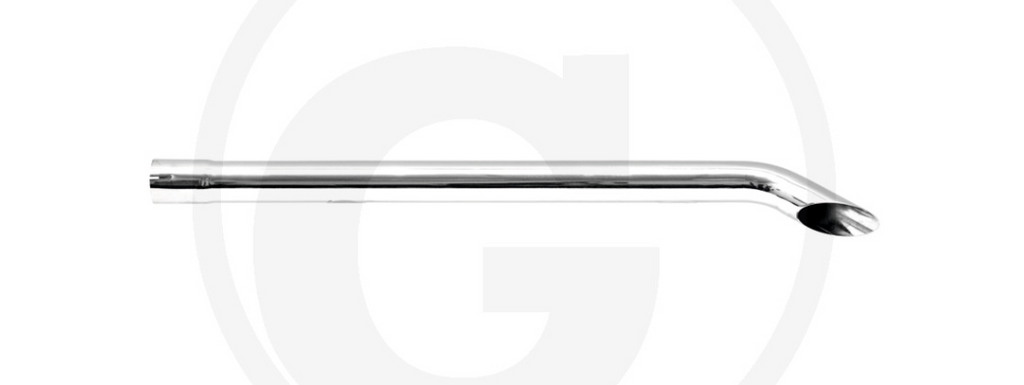 GRANIT Exhaust pipe Chrome-plated Inner Ø (mm): 76 length 1220mm	