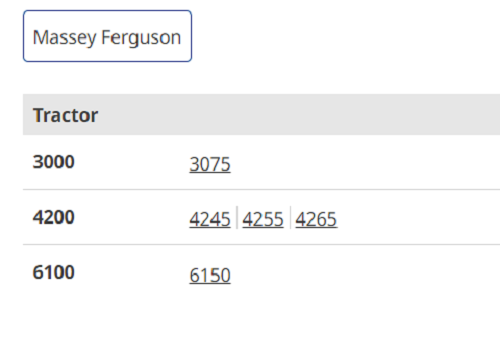 For MASSEY FERGUSON 3000 4200 6100 TURBO CHARGER GARRETT