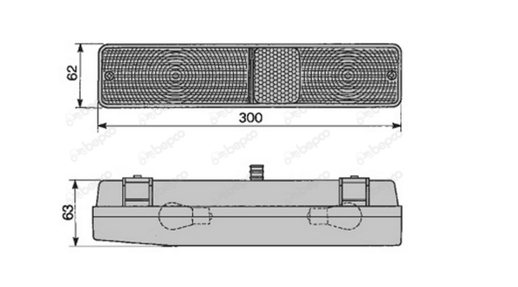 For CLASS ARES REAR LIGHT