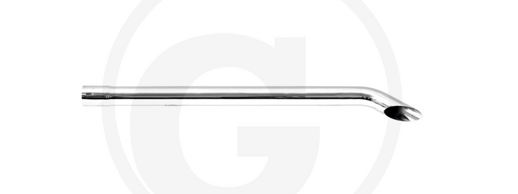 GRANIT Exhaust pipe Chrome-plated Inner Ø (mm): 101 length 1220mm	