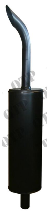 For Ford New Holland 10 1000 30 600 700 Series EXHAUST With Bent Pipe