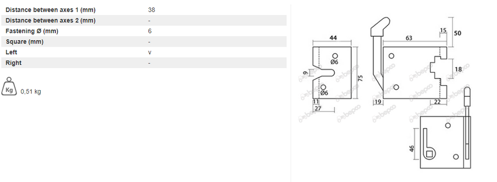for, Case LH Left Hand Inner Door Latch 40,94,CX,Maxxum