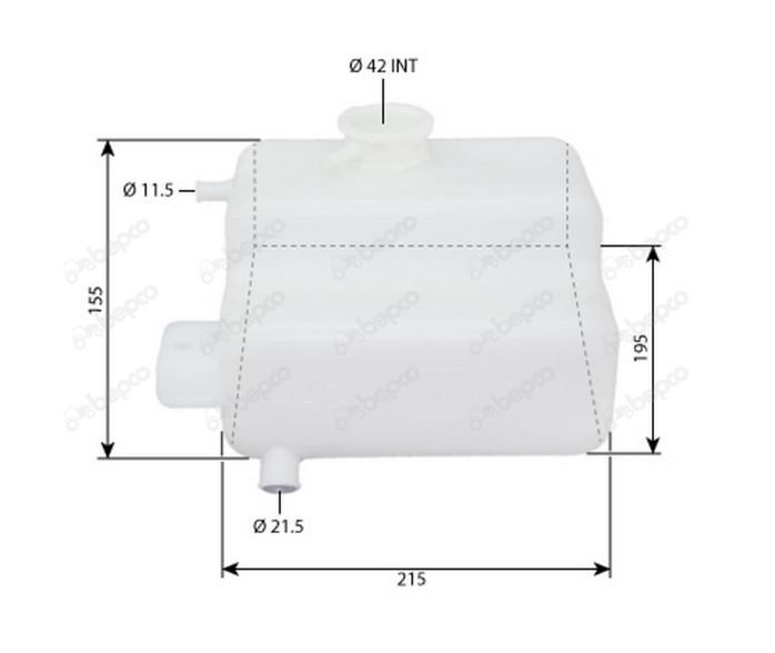 For MASSEY FERGUSON EXPANSION TANK
