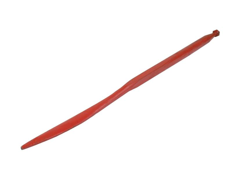 Loader Tine - Straight - Spoon End 1100mm, Thread size: M20 x 1.50 (Sq ...