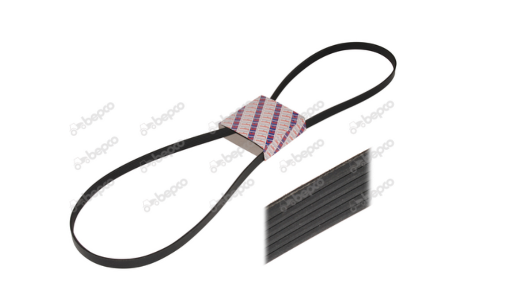 For JOHN DEERE 6810 6910 RIBBED BELT 8 PK x 2500