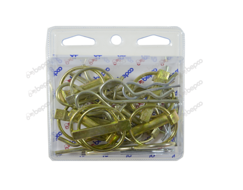  ASSORTMENT LYNCH PINS CLIPS & BETAS - (BL.20PCS)