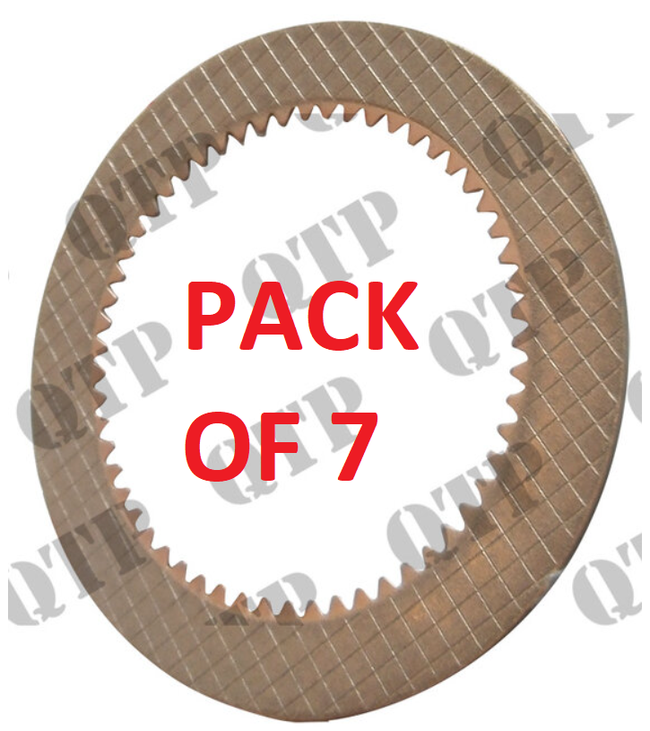 For Massey Ferguson 4200 4300 PTO Clutch Plate Suits 7 Plate Hub PACK OF 7