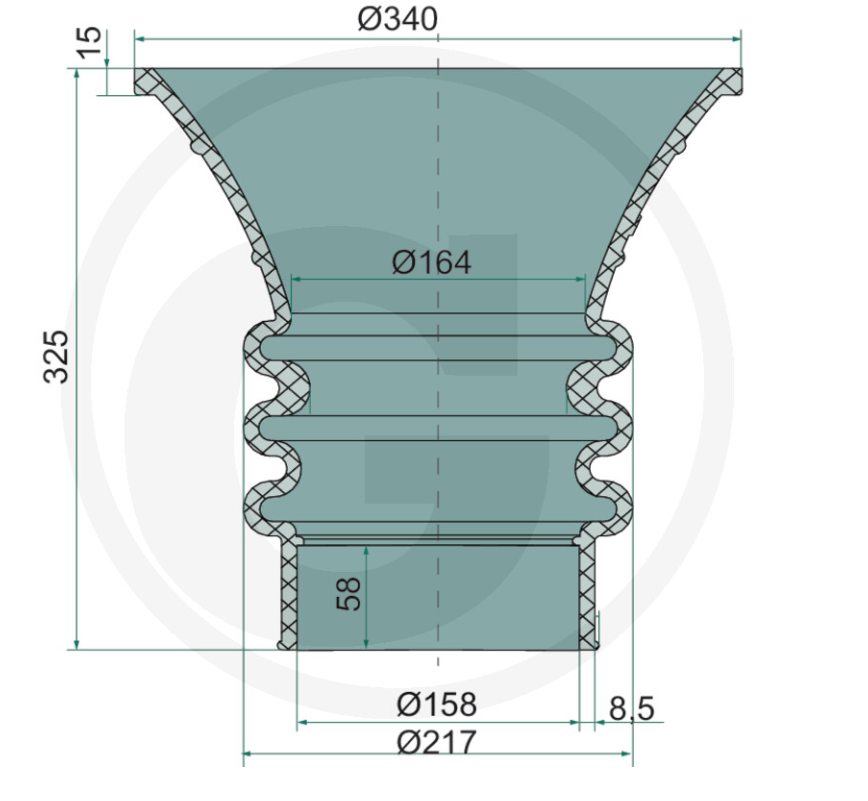 GRANIT Premium Docking Funnel 6"