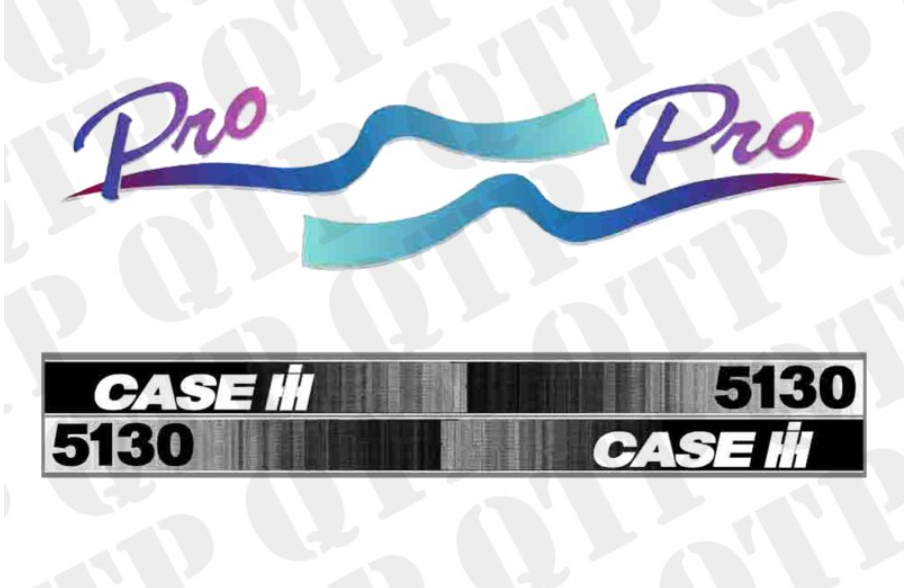 For Case 5130 Pro Decal Kit