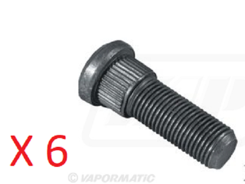 Massey Ferguson Front Wheel Bolts 1/2" UNF (pack of 10)  165, 290, 390, 590,690