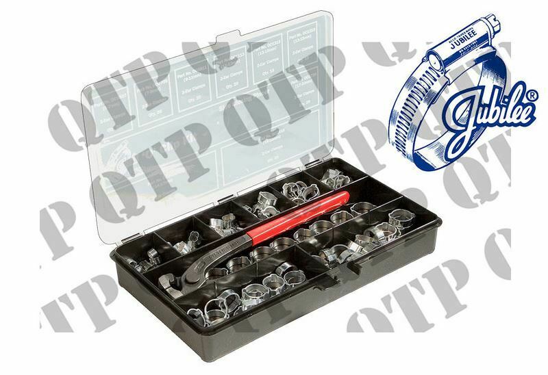 Jubilee Assorted 'O' Clip Box with Pincer 175 pieces