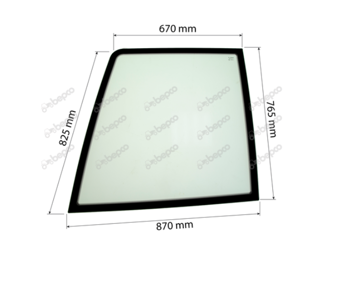 Ford New Holland  35 & L series Upper LH Door Glass