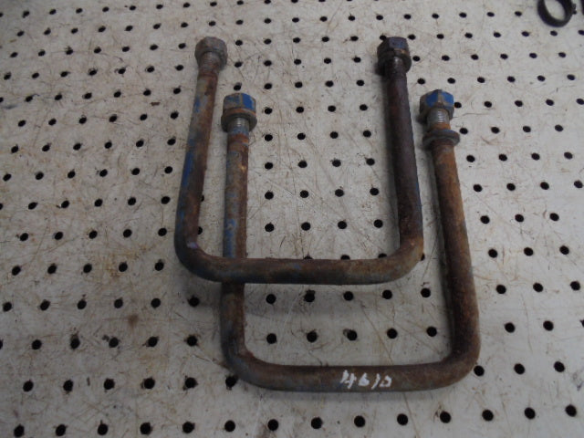 For FORD 4000 4600 4610 HYDRAULIC ARM STABALISER BRACKET 'U' BOLTS PAIR