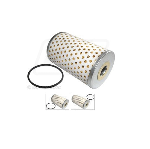 Fordson Dexta ENGINE OIL FILTER PAPER 114MM Long