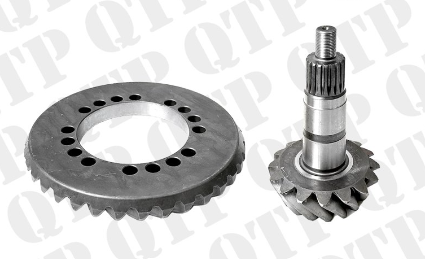 For JOHN DEERE FRONT AXLE CROWN WHEEL & PINION 6R 6M