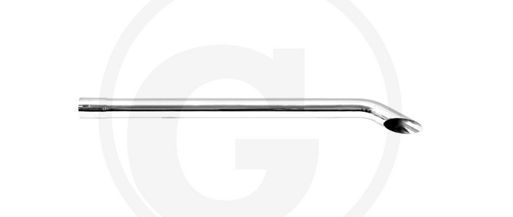 GRANIT Exhaust pipe Chrome-plated Inner Ø (mm): 70 length 1220mm	