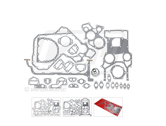 For MASSEY FERGUSON 4200 4300 6200 Engine Bottom Gasket Set