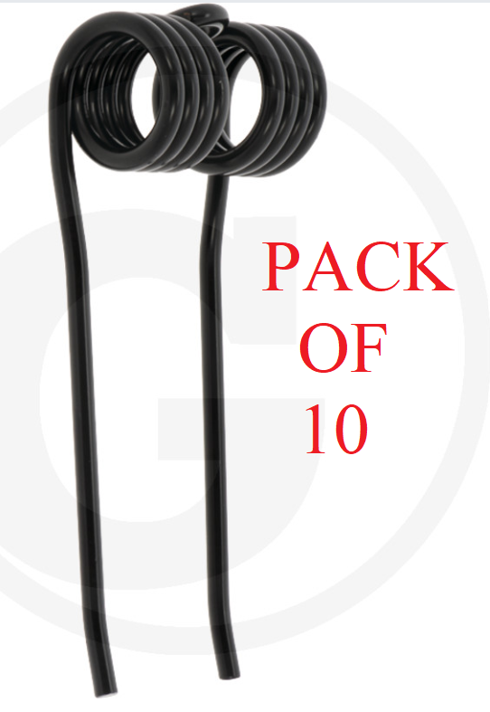 For KRONE PICK UP TINE Cranked PACK OF 10