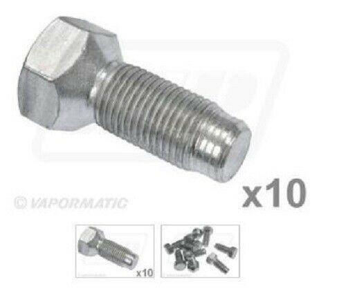 Massey Ferguson Front Wheel Bolts 9/16" UNF (pack of 10)  135, 35, 35x, 240, 250