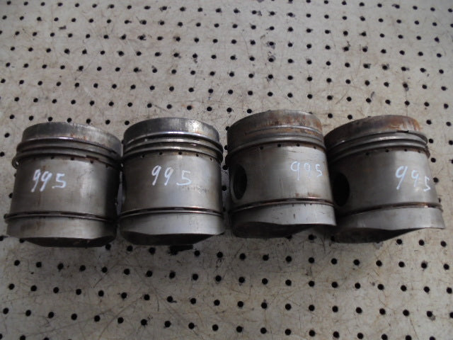 For DAVID BROWN 995 ENGINE PISTONS - SET OF 4