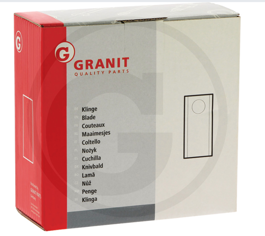 For FELLA MOWER BLADES 98 X 48mm (25) Left