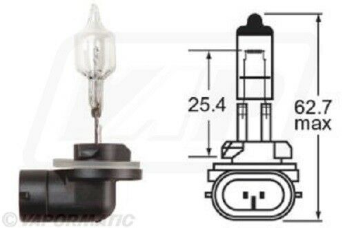 0886 - Bulb 12.8V 50W Halogen Headlamp bulb (12v 50W)