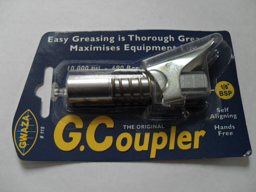 G Coupler Quick Release Grease Coupler 1/8" BSP