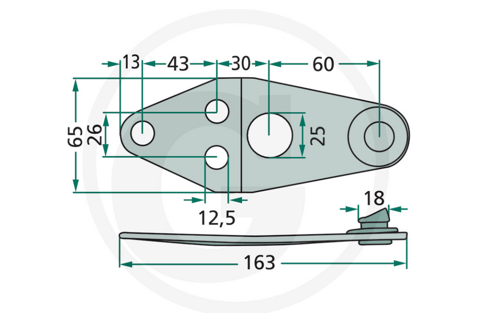 For KRONE MOWER BLADE HOLDER