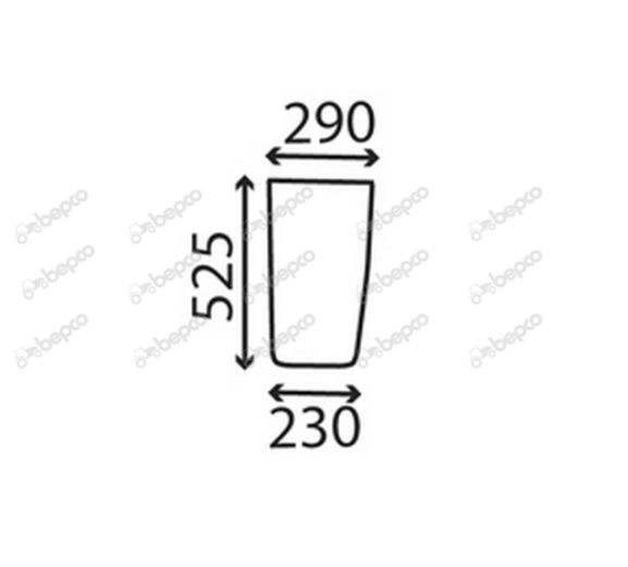 For CASE IHC XL CAB LOWER FRONT GLASS LEFT - CURVED - TINTED