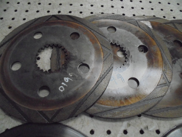 For FORD 5610 6610 7610 BRAKE DISCS 4 BRONZE & 2 STEEL