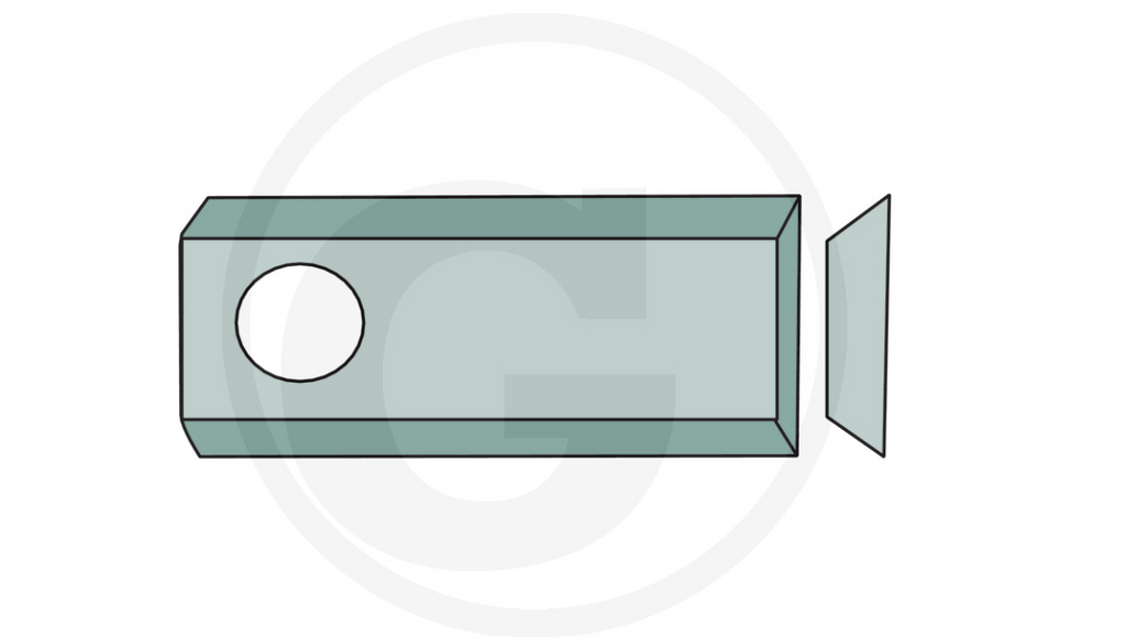 For KUHN MOWER BLADES 123 X 45 (25)