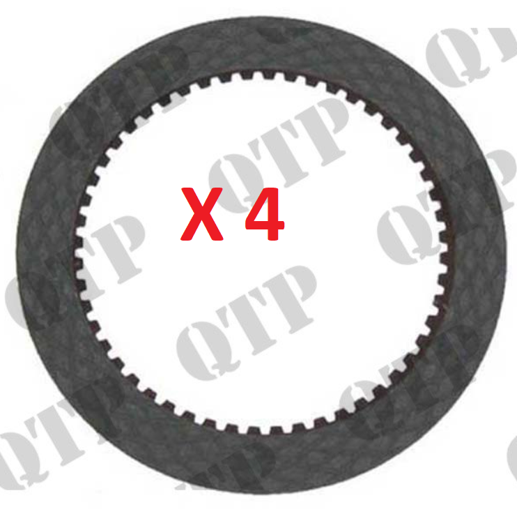For FORD 10, 1000, TW, 40, 600, 700 PTO Disc - PACK OF 4
