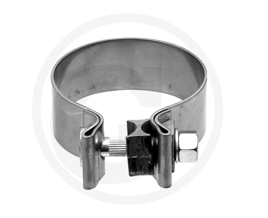 Chrome Plated Exhaust Clamp Inner Ø (mm): 70 Width: 31.8 mm
