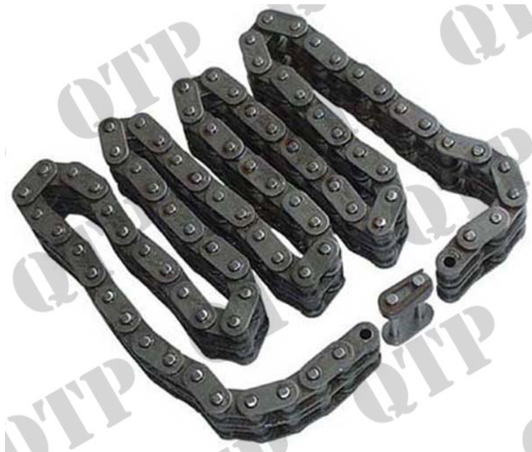 For Massey Ferguson TEF20 Timing Chain  - 43 Links c/w Joiner