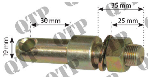 For David Brown IMPLEMENT PIN 5/8" UNF