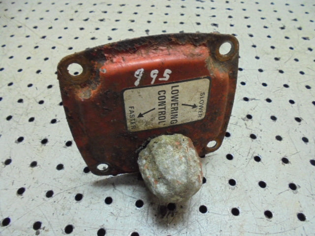 For DAVID BROWN 995 HYDRAULIC FAST/SLOW RESPONSE KNOB & PLATE