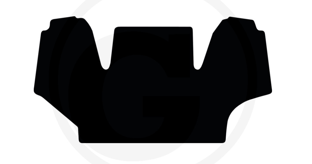 For MF 5400, 5600, 6600, 7600 (from 2011) GRANIT Rubber floor mat