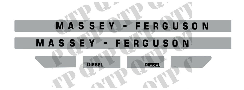 Massey Ferguson 1080 Decal Kit
