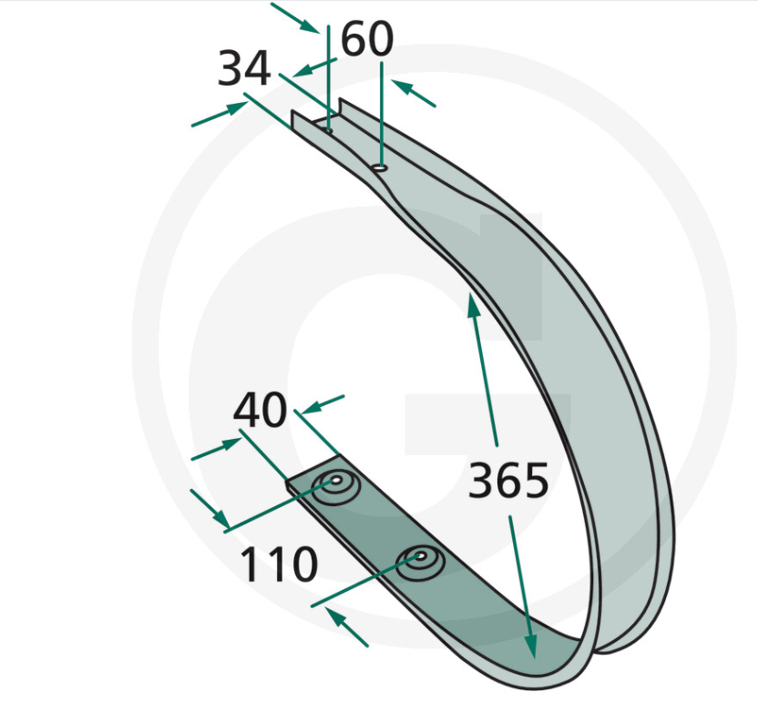 For Strautmann Deutz-Fahr Krone WAGON PICK UP SCRAPER
