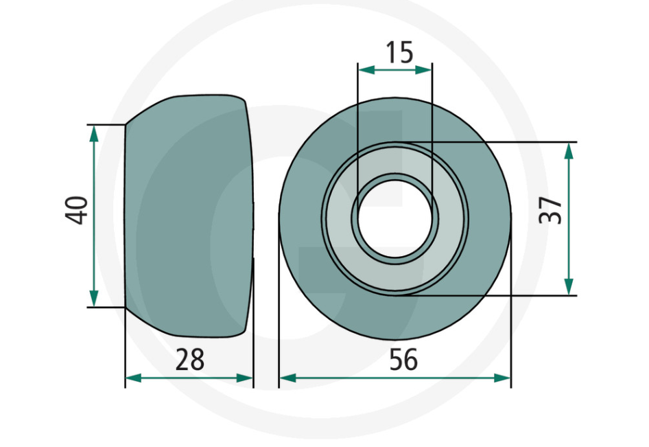 For Pottinger, Stoll ROTARY RAKE ROLLER